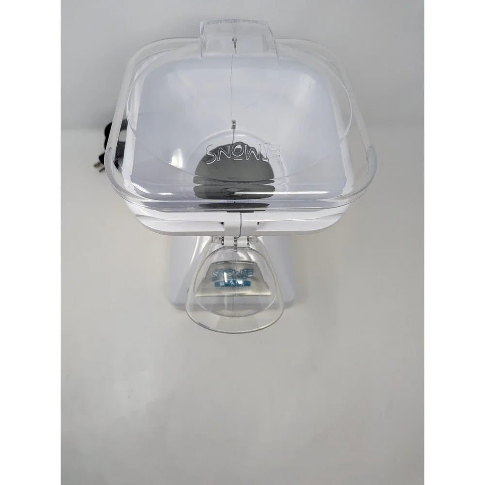 Snowie Little Snowie Max Home Ice Shaver Snow Cone Machine Tested Works White
